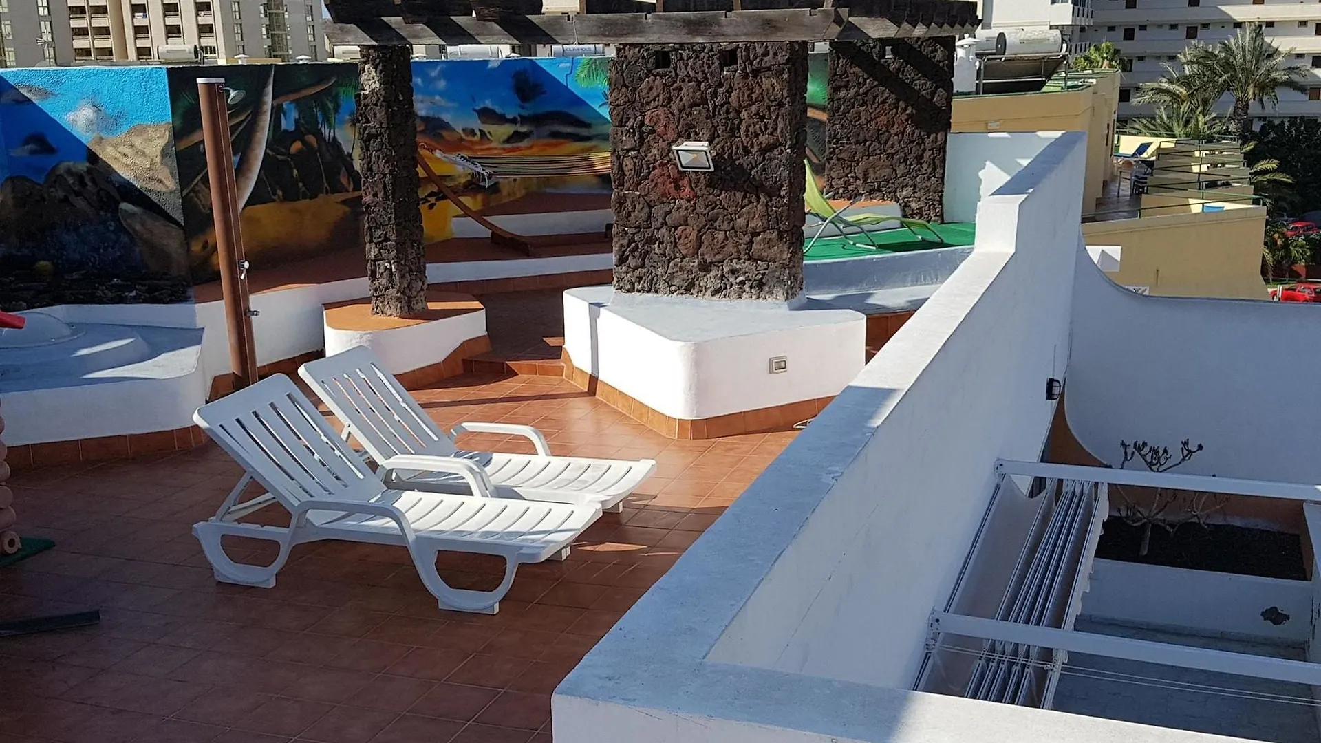 Apartment With 2 Bedrooms In Arona, With Wonderful Sea View, Pool Acce  阿罗纳